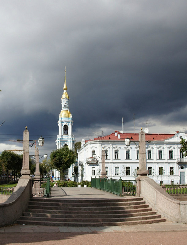 На Крюковом канале.Колокольня Никольского собора - ПетровичЪ,Владимир Гультяев