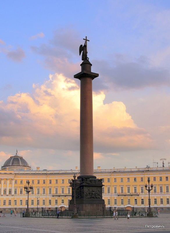 Александринская колонна - ПетровичЪ,Владимир Гультяев