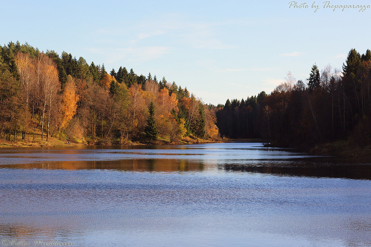 Река Страдаловка (Осень). Autumn river Stradalovka - Виктор Мушкарин (thepaparazzo)