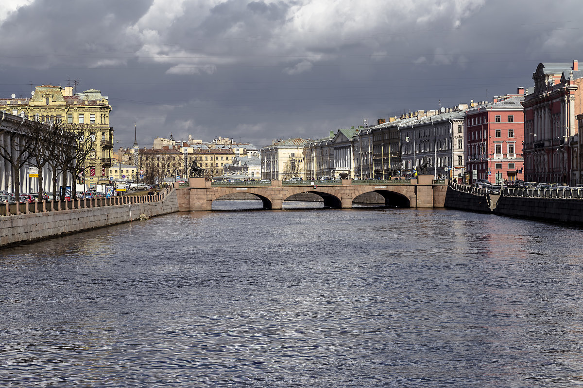 Санкт-Петербург, Фонтанка, Аничков мост. - Александр Дроздов