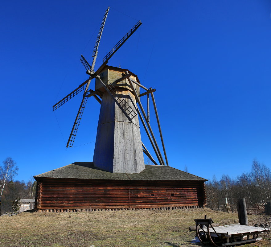 Воскресенский Ново-Иерусалимский монастырь.(весна в монастырском парке) - юрий макаров