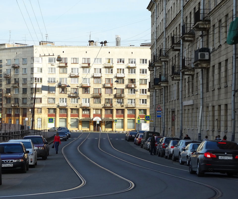 Петроградка.Набережная реки Карповки. - Владимир Гилясев