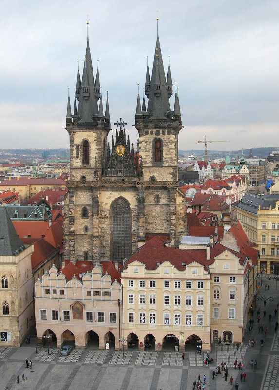 Прага.Петршинская башня. - Ева Такус 