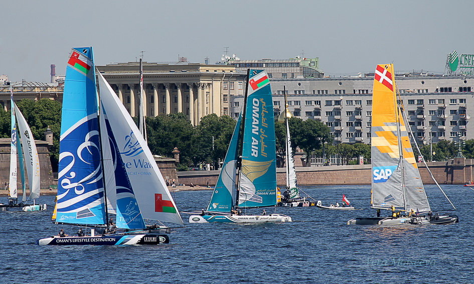 Extreme Sailing Series by Land Rover - Вера Моисеева