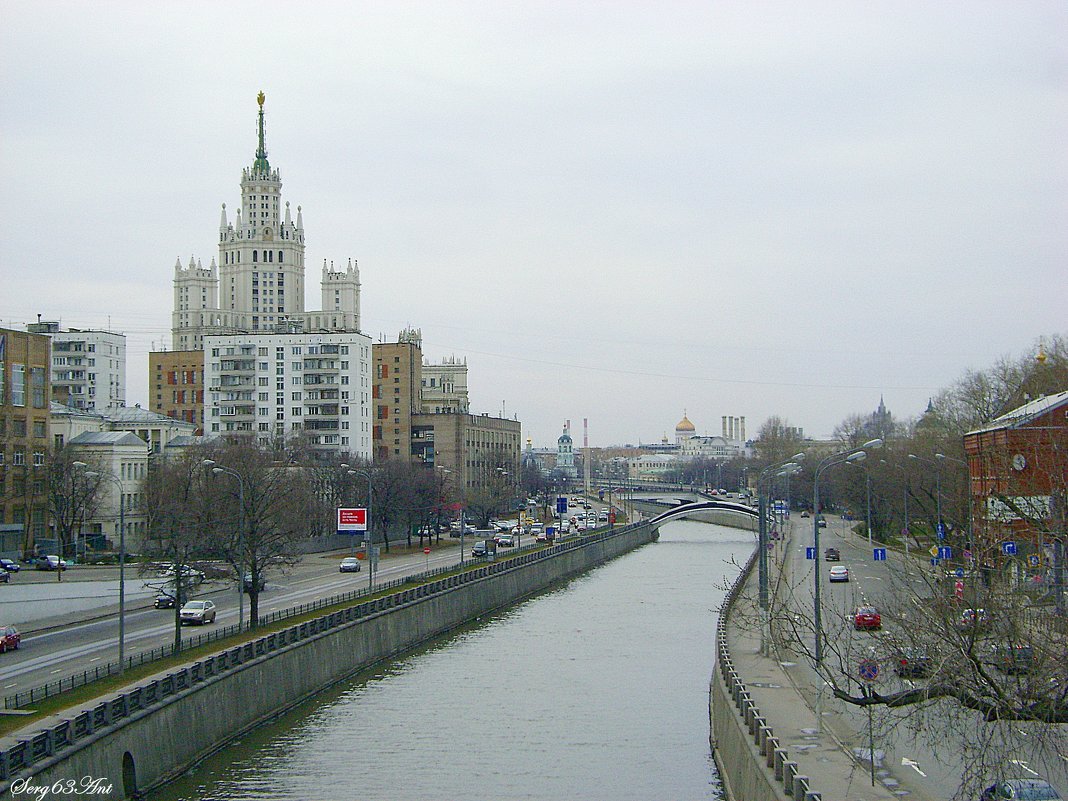 Яуза с Высокояузского моста - Сергей Антонов