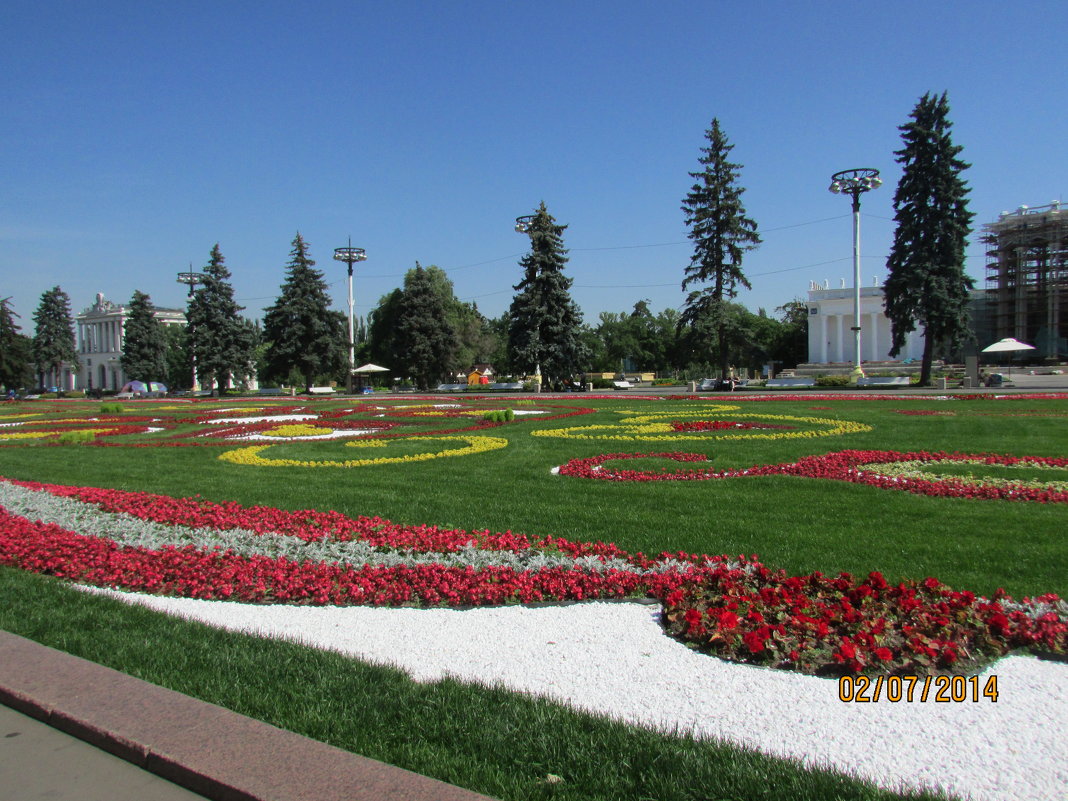 Море цветов. ВДНХ - раиса Орловская