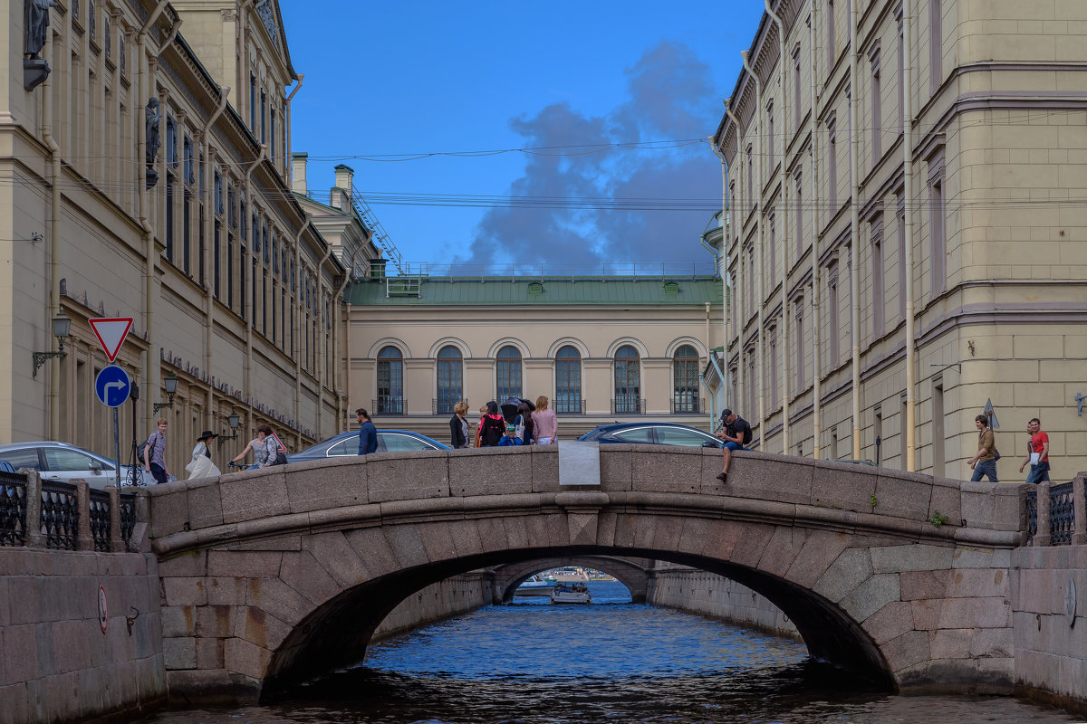 Санкт-Петербург, Зимний мост. - Александр Дроздов