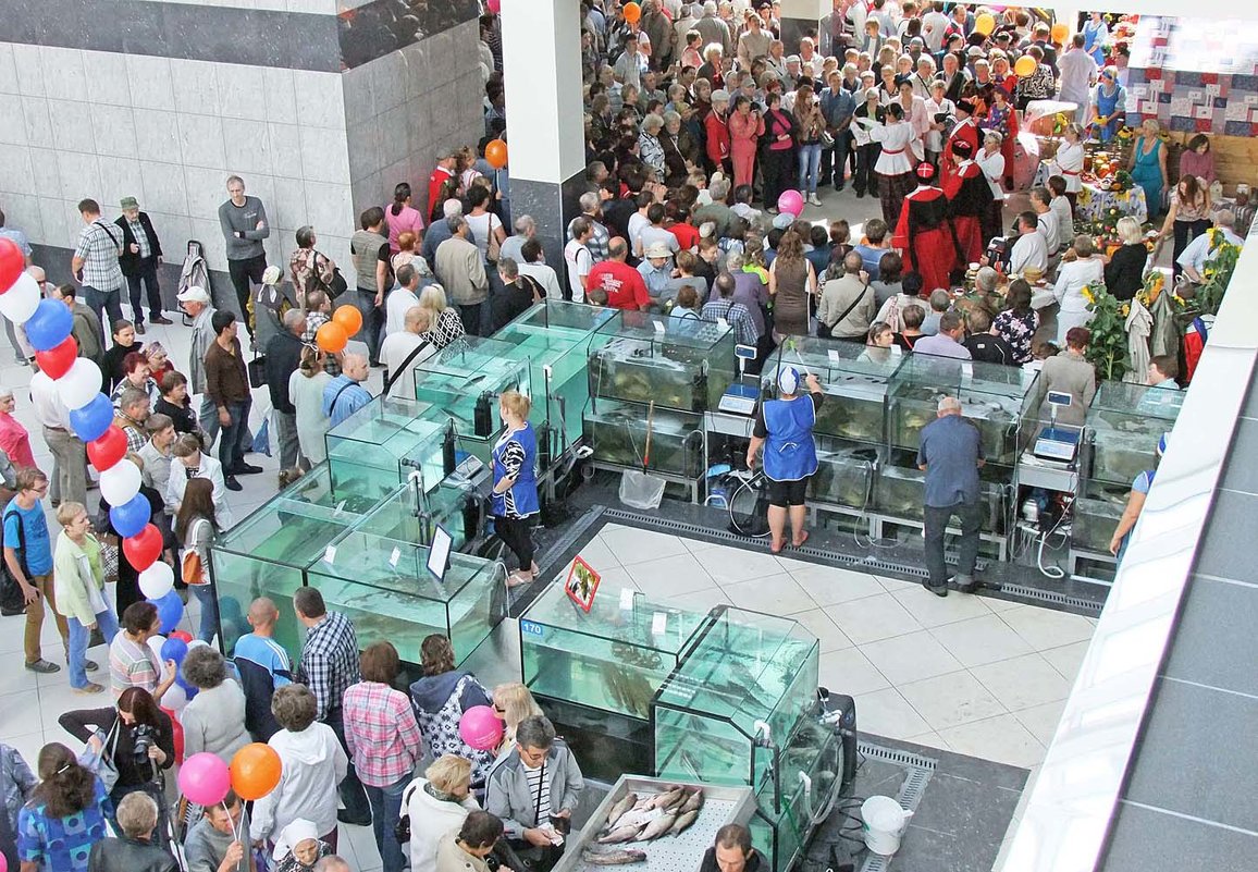 Воронеж. Открытие Центрального рынка. - Генрих Сидоренко