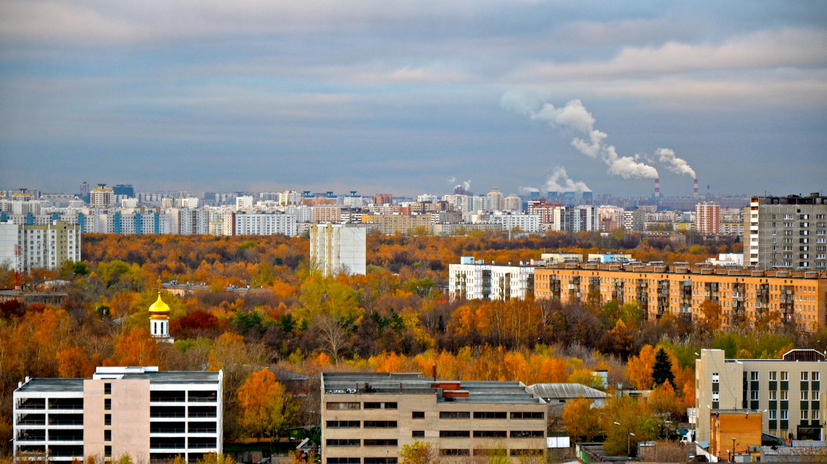 Осень в городе - Елена Солнечная