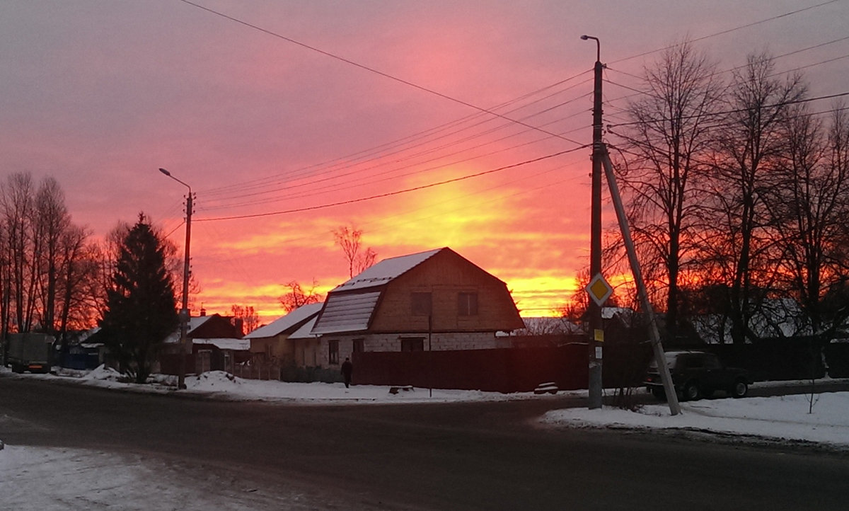 Зимний рассвет - Сергей Зимний рассвет - Сергей