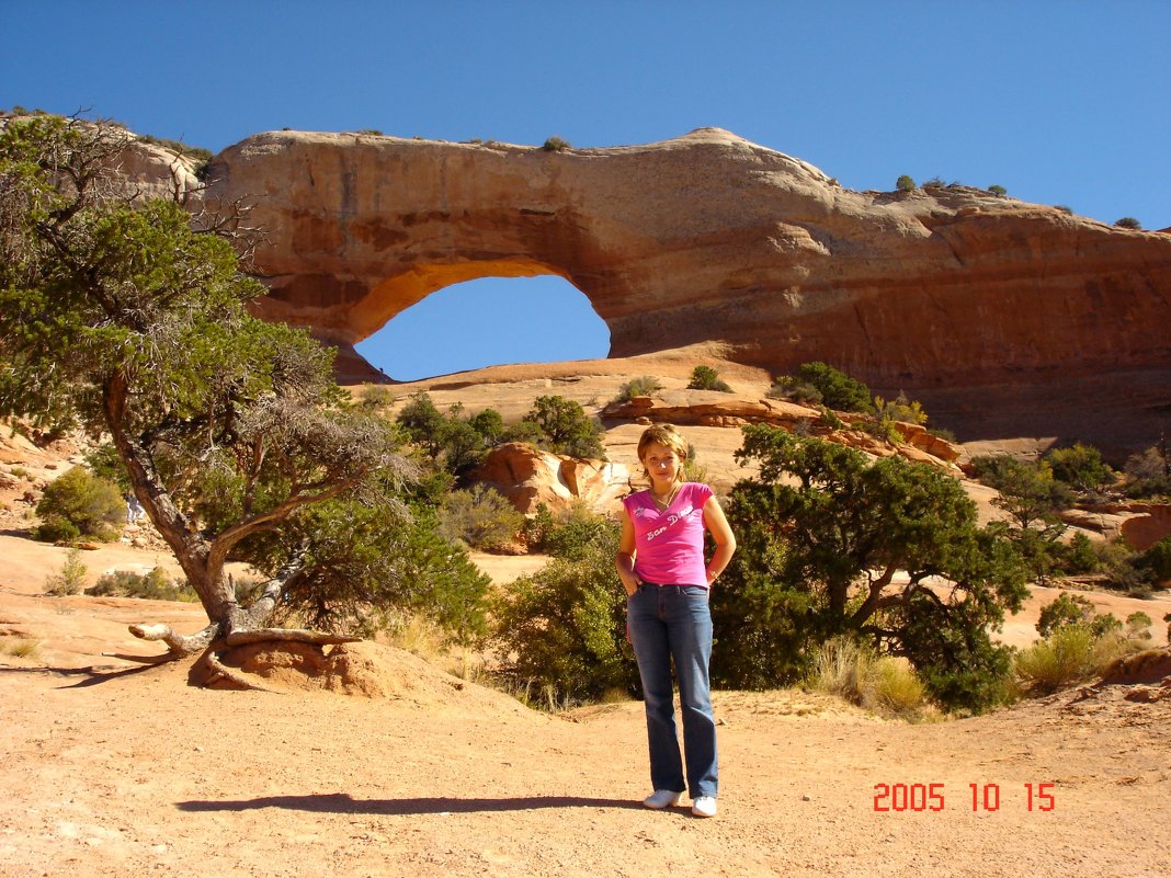 Юта. Такие вот ОКНА в Arches National Park. - Владимир Смольников