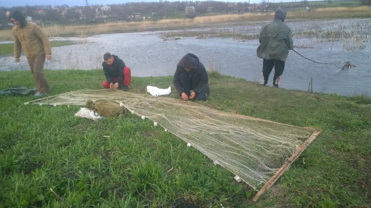 Суровая рыбалка... - Виталий Бережной