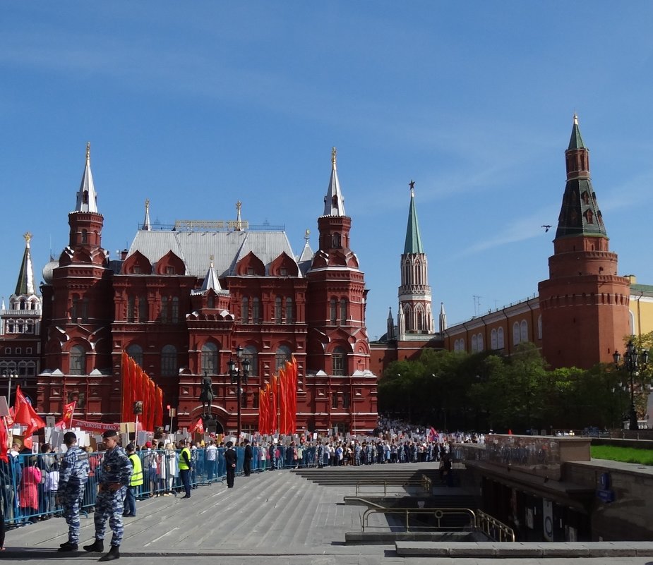 Москва. Безсмертный полк. - Валентина. .