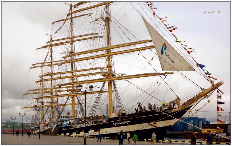 "Крузенштерн" в Мурманске - Кай-8 (Ярослав) Забелин