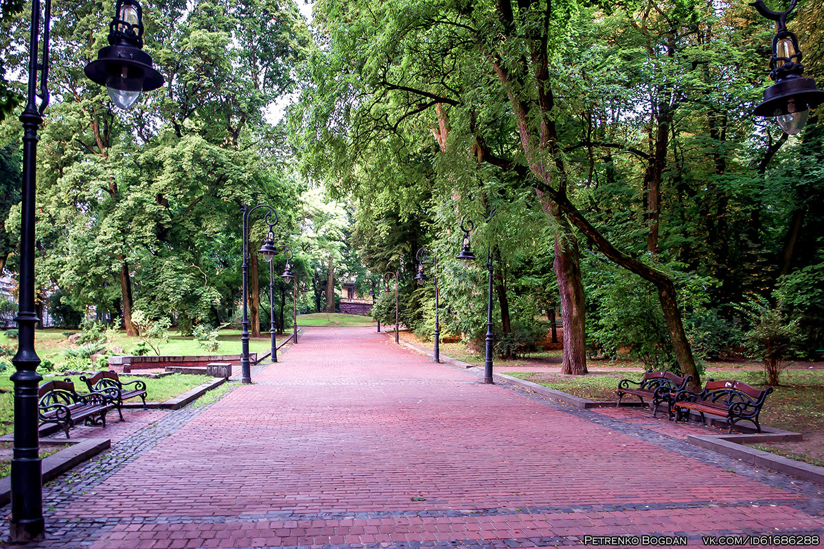 Парк во Львове - Богдан Петренко Парк во Львове - Богдан Петренко