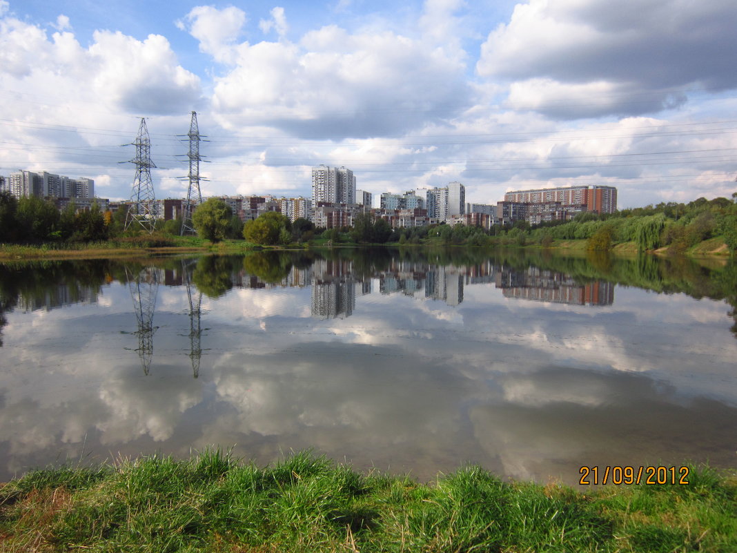 Озеро в московском парке - Анастасия Сосновская