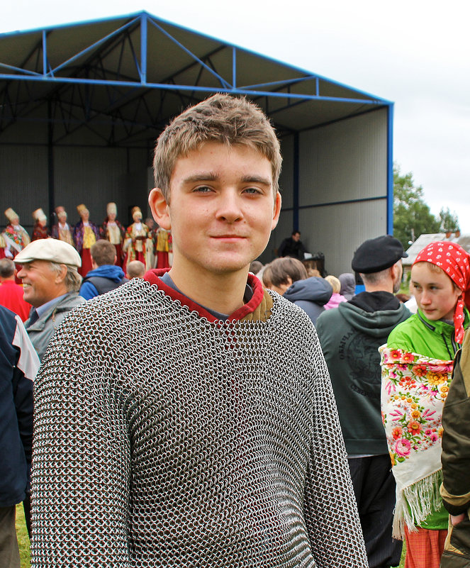 Русский Север. Село Нёнакса. Ратник - Владимир Шибинский