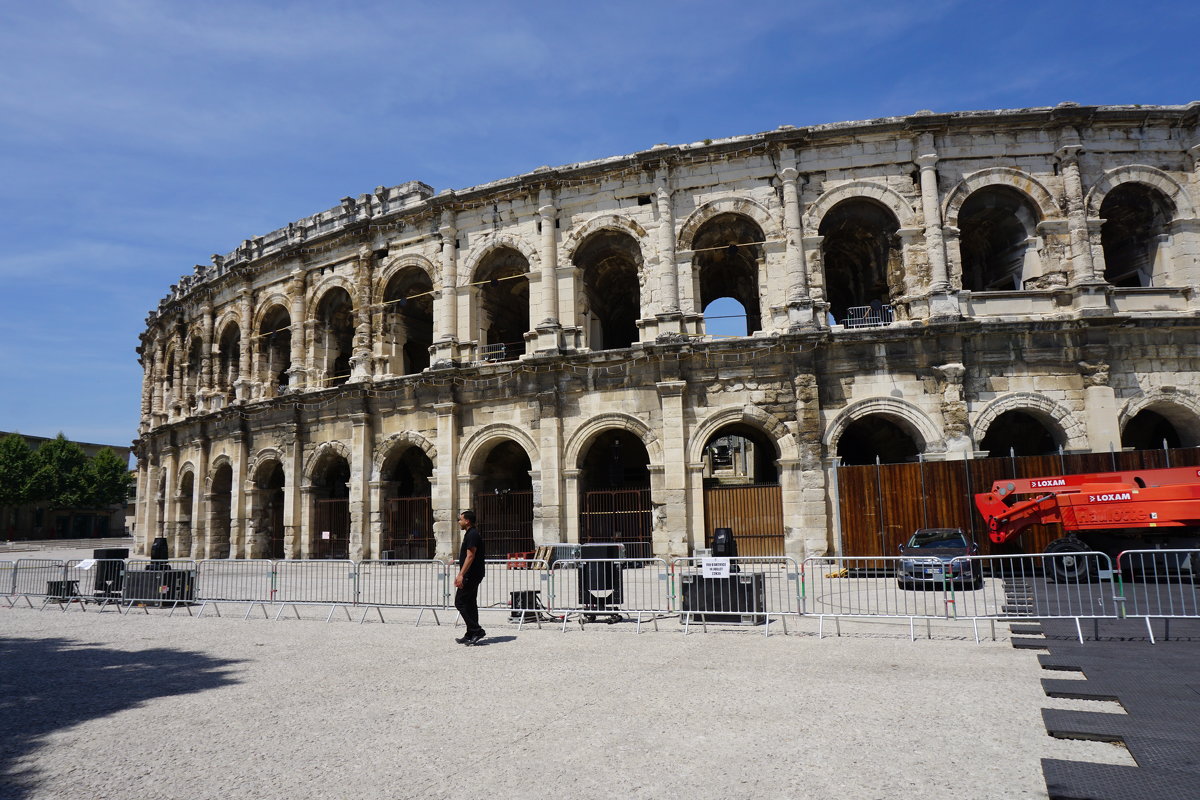 Античный амфитеатр в Ниме (Nîmes). Франция. - Виктор Качалов