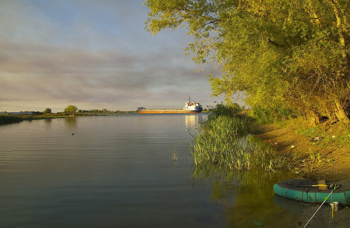 На рыбалке - Владимир Богославцев(ua6hvk)
