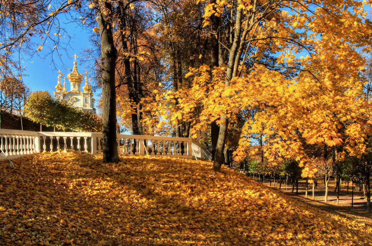 Осень в Петергофе - Сергей Григорьев