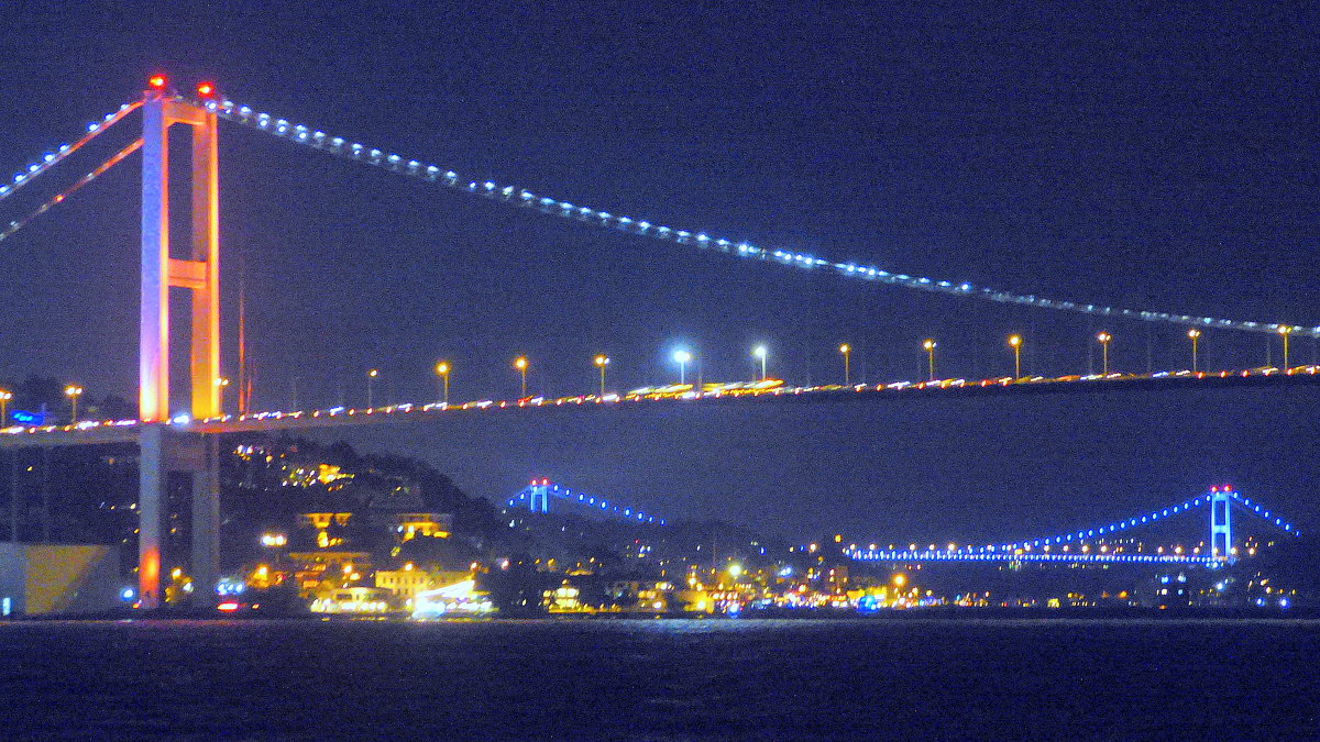 Стамбул. Ночная прогулка по Босфору. - Игорь Стамбул. Ночная прогулка по Босфору. - Игорь