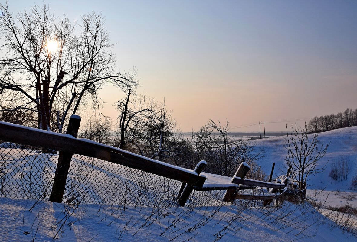 Солнечно-снежный день. - vkosin2012 Косинова Валентина