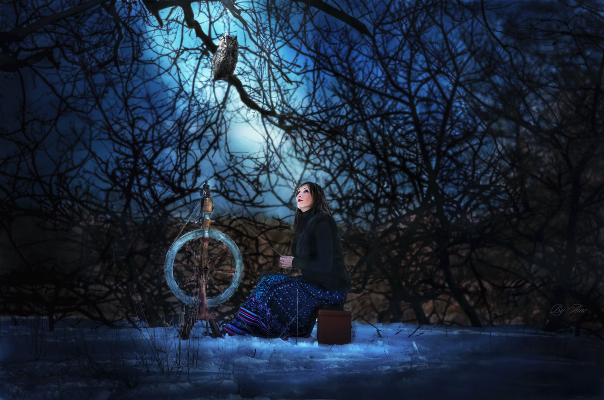 В лунном свете... - Aine Lin