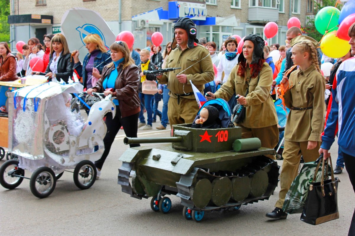 парад колясок в Рубцовске - Алла Лямкина