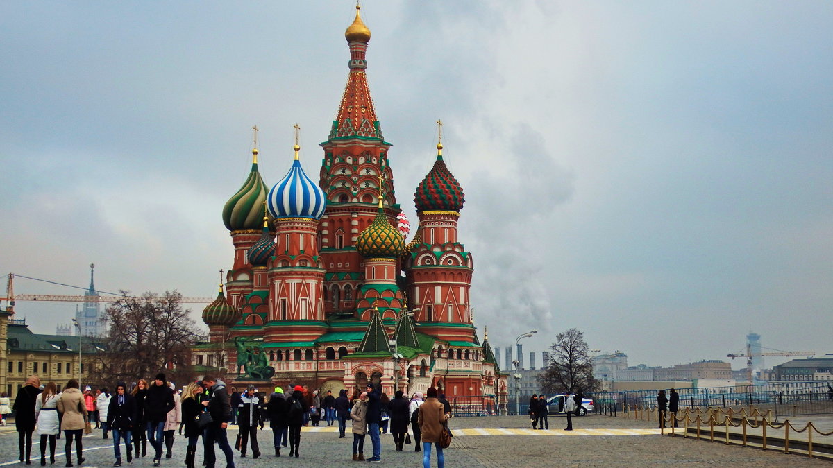 Собор Василия Блаженного в Москве. - Лара ***