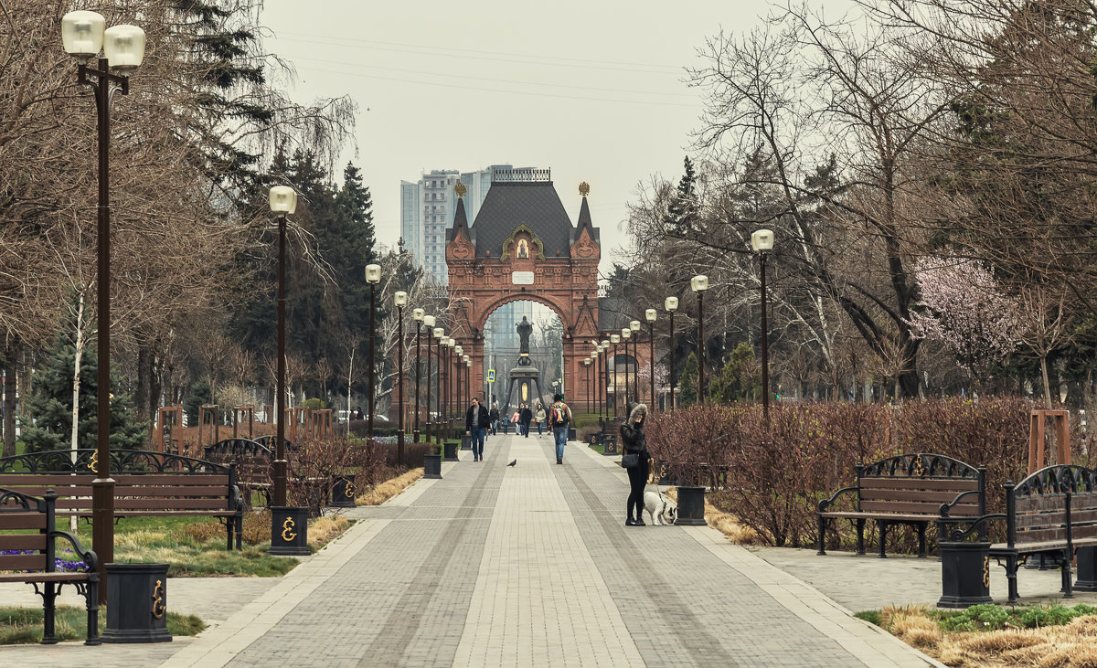 Весенний Краснодар. - Анатолий Щербак