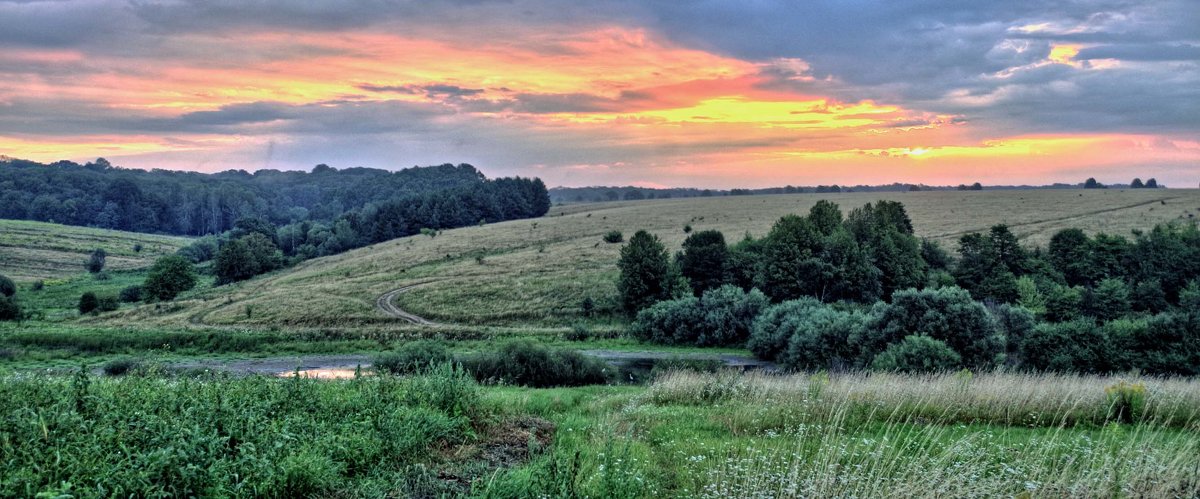 панорама летнего утра - юрий иванов