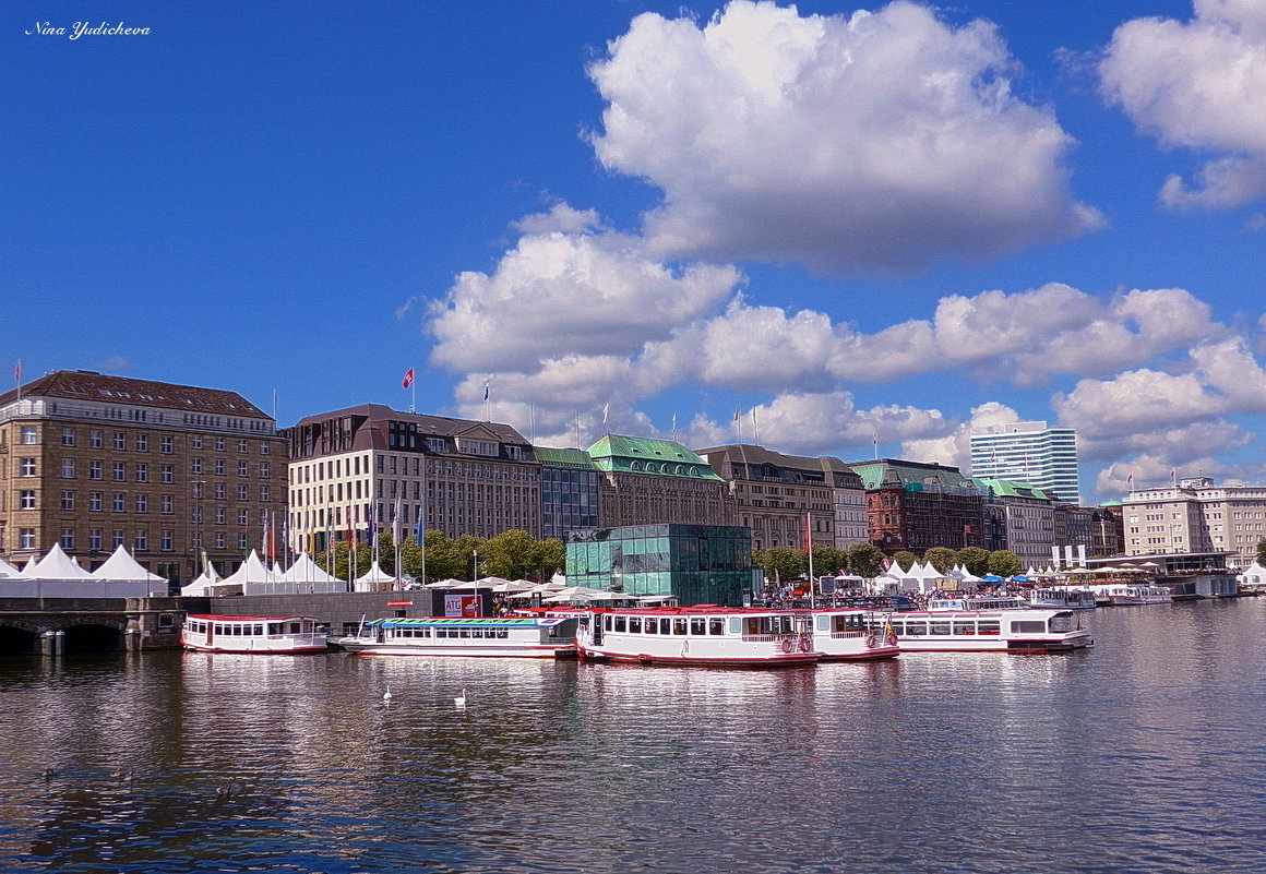 Hamburg. Alster - Nina Yudicheva