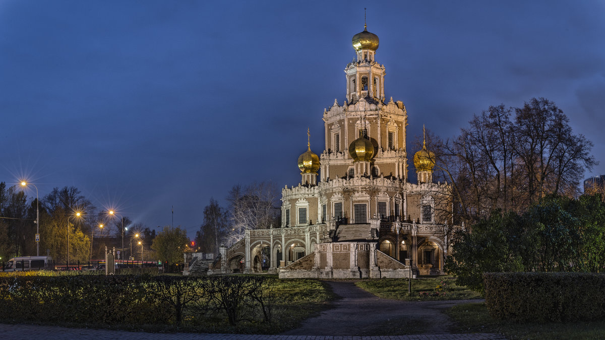 Церковь Покрова Пресвятой Богородицы в Филях (вечер) 1/2 - Борис Гольдберг