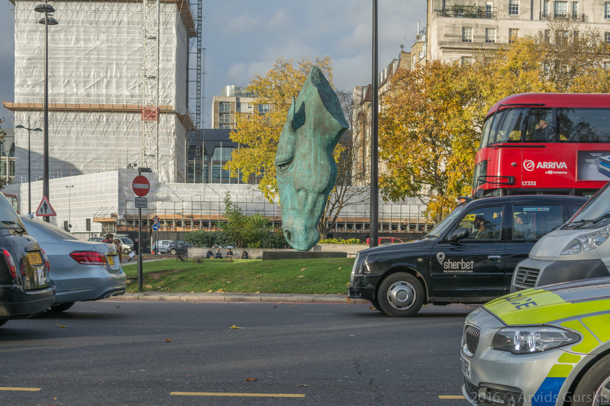 Городской пейзаж - Арвидс Гурскис 