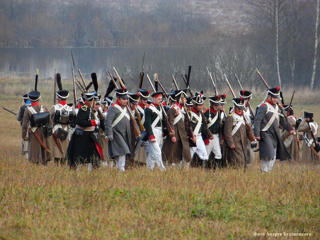 Березина  реконструкции   событий 1812 года. - Андрей Буховецкий