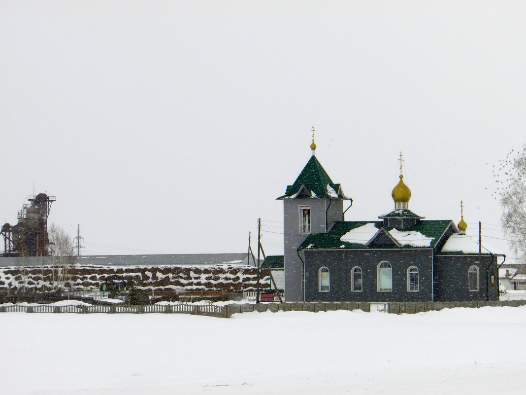 Сельская церковь. - nadyasilyuk Вознюк