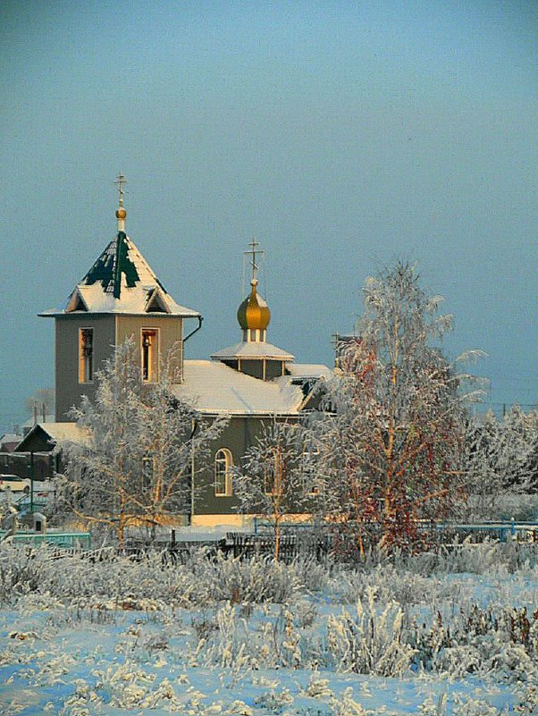 Зимний храм. - nadyasilyuk Вознюк