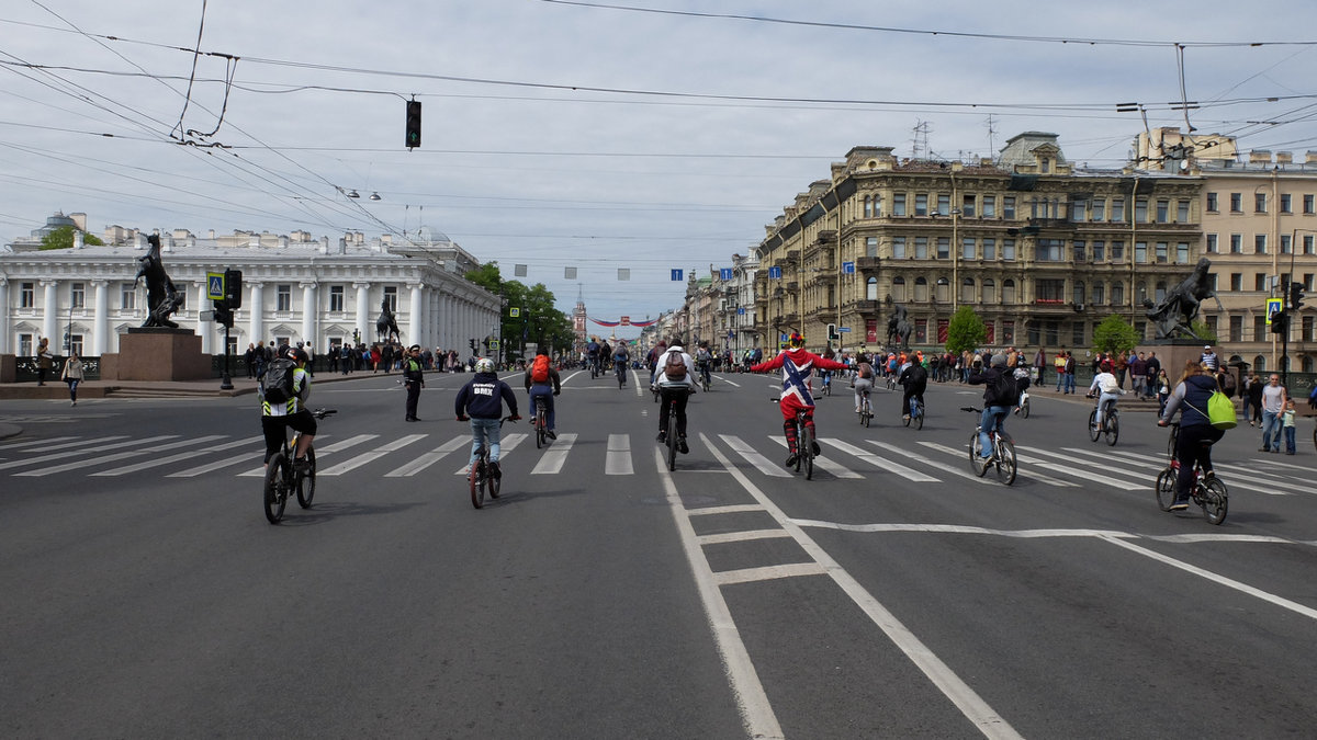 Велопарад по Питерски... - tipchik 