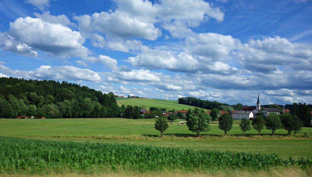 Проездом...Верхняя Бавария(нем. Oberbayern) - Galina Dzubina