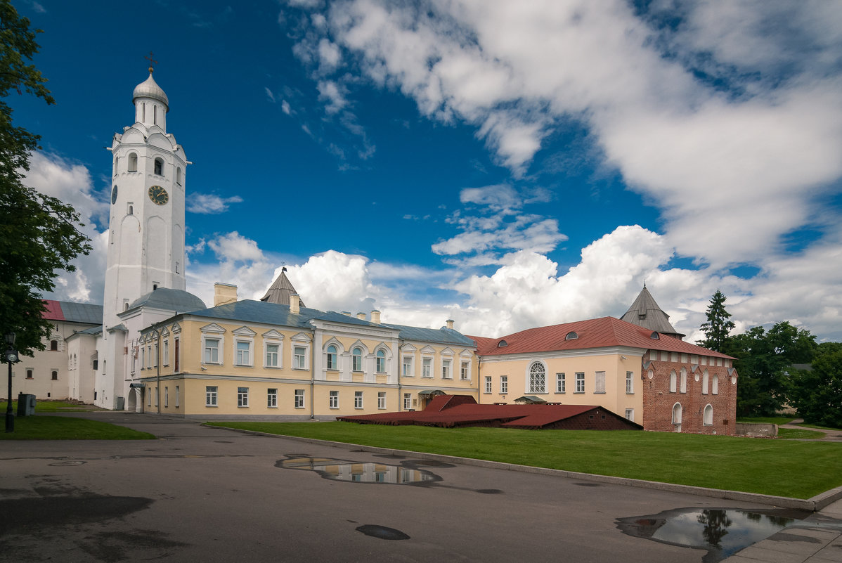 Часозвоня - башня с часами в Новгородском кремле (вариант 3) - Алексей Кошелев