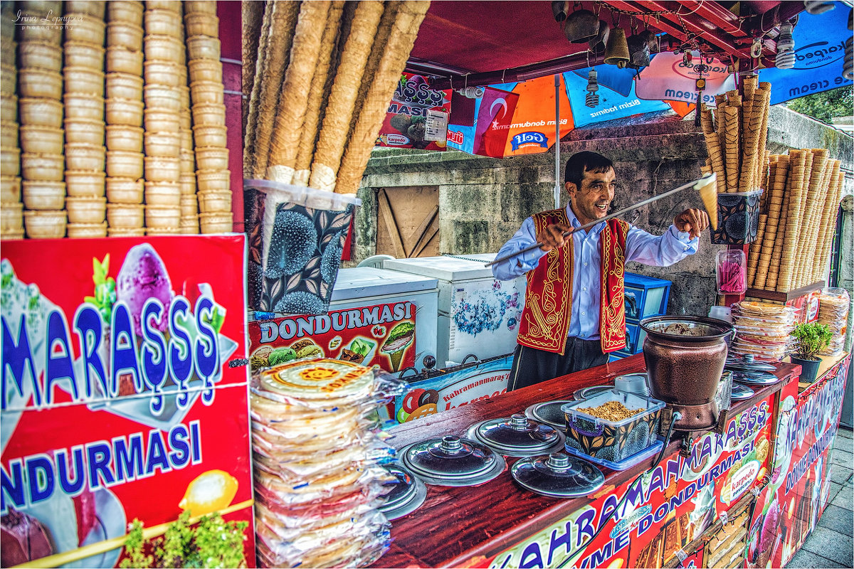 Продавец дондурмы - Ирина Лепнёва