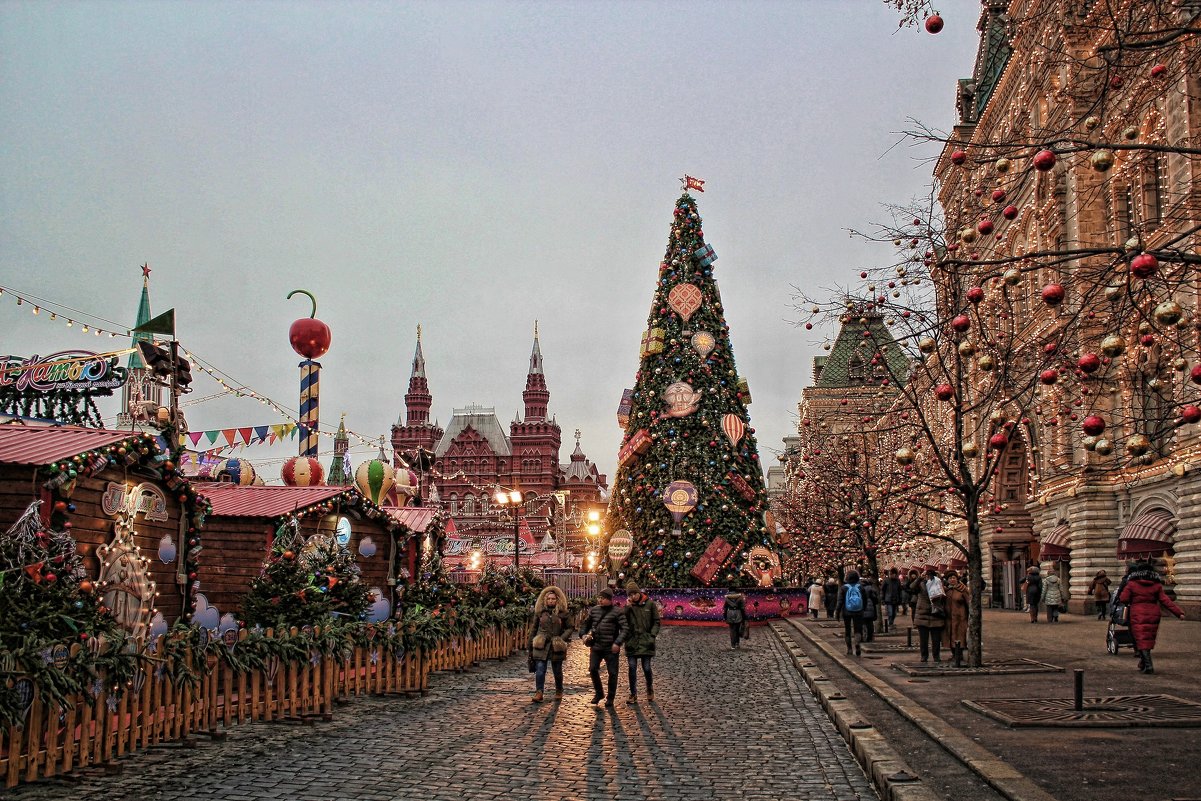 Москва предновогодняя. По Красной площади. - Larisa 