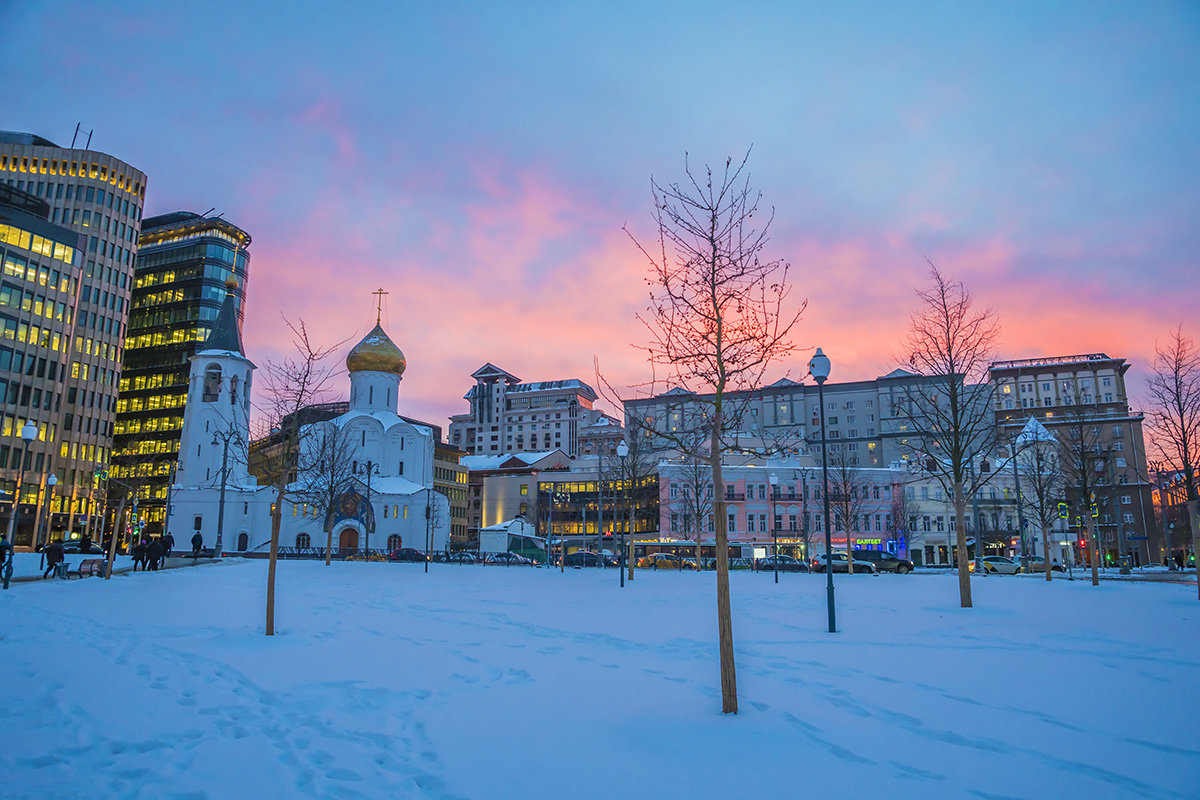 Москва, площадь Белорусского вокзала - Игорь Герман