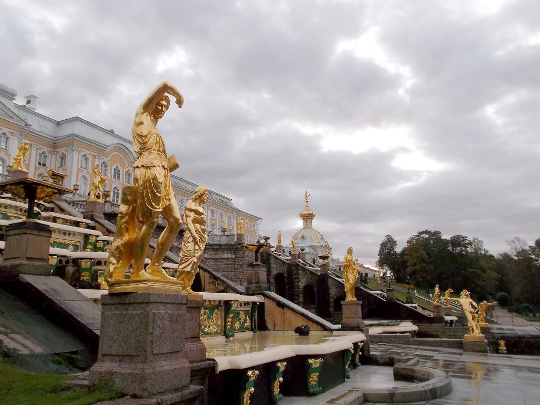 Скульптуры Большого каскада. - VasiLina * Скульптуры Большого каскада. - VasiLina *