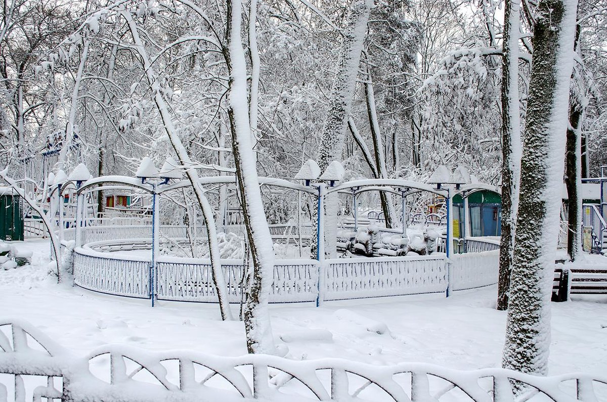 Заснеженный парк - Сергей Тарабара