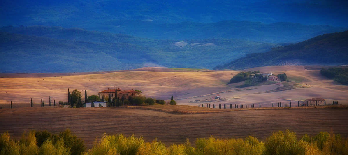 осенние пейзажи Тосканы - михаил 