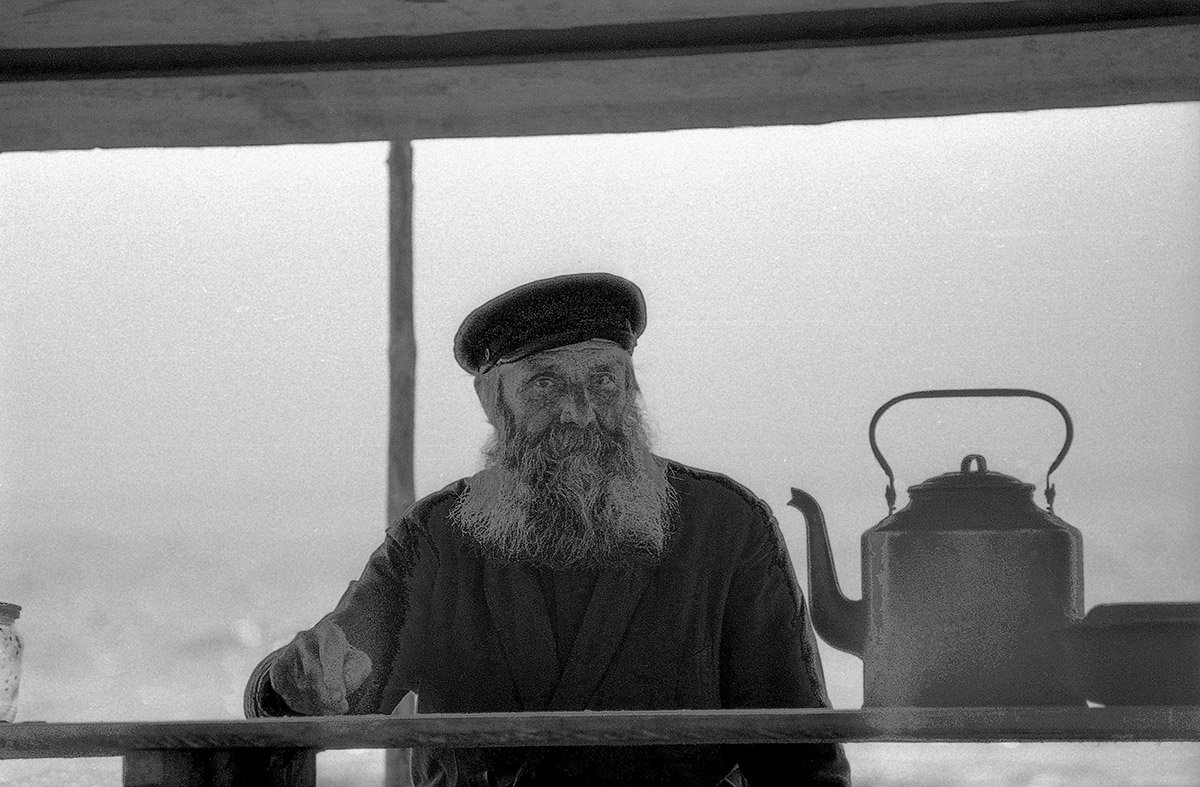 СССР. Промысловый рыбак с левого берега Волги. - Игорь Олегович Кравченко