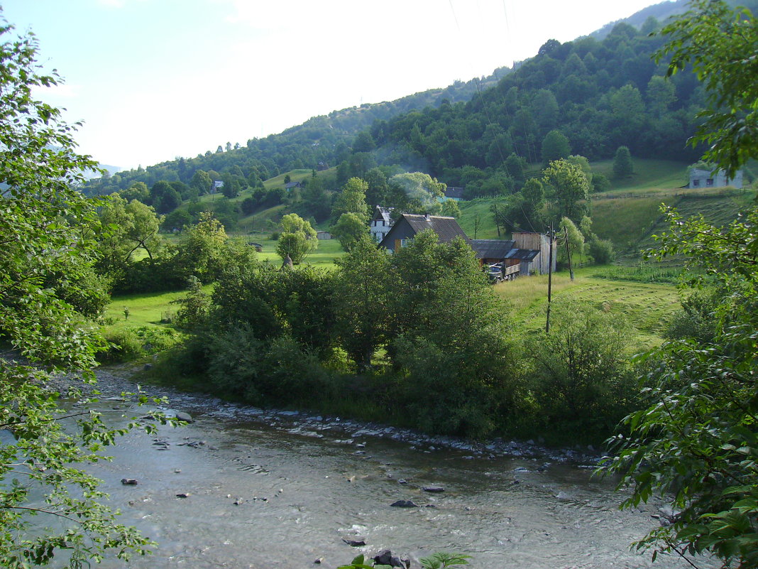 Река Чёрная Тиса в Квасах - Андрей Васильевич Коляскин Река Чёрная Тиса в Квасах - Андрей Васильевич Коляскин
