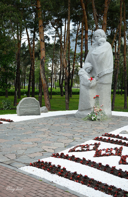 Памятник Матери-вдове в парке Победы. Киев - Тамара Бедай 