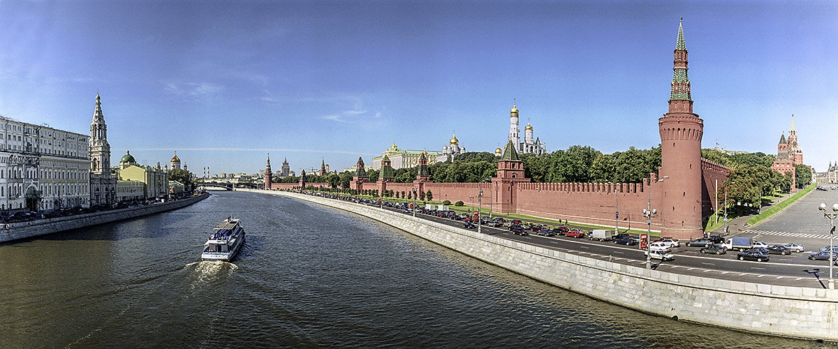 Москва, Софийская и Кремлёвская набережные Москва-реки. - Игорь Олегович Кравченко